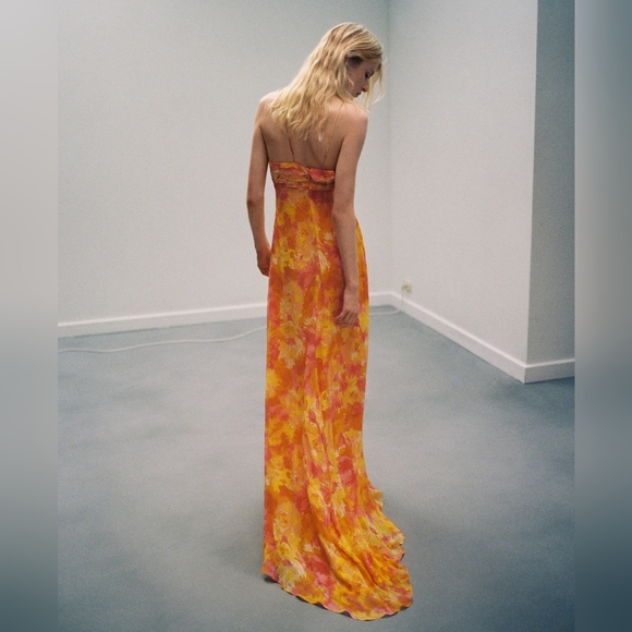 MANGO Selection Bow Maxi Dress - Picture 3 of 5